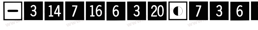 CalendarHeader Regul字体转换 CalendarHeader Regul字体转换